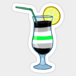 Agender cocktail #3 Sticker